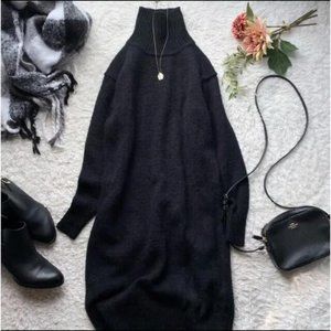 MHL by Margaret Howell Wool Alpaca Turtleneck Knit Dress/ One Piece size II